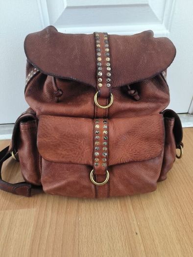 Campomaggi leather backpack