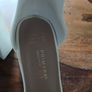 ladies white block heels size 4 Image 2