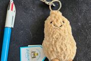 Jellycat Amuseables Peanut Bag Charm