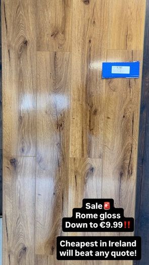 8mm Seattle grey gloss flooring