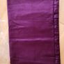 Paoletti Vigo Plum Velvety Decorative Throw  with Crystal Beaded Edges Image 3