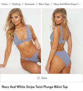 Bnwt Bikini Top Uk 14
