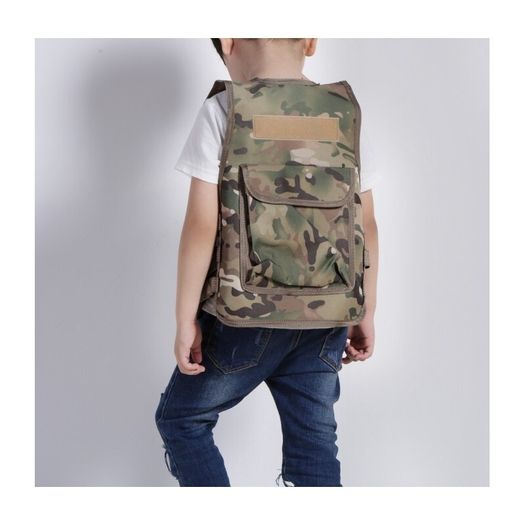 Airsoft children's vest camo 43cm