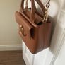 Claudie Pierlot Tan Leather Bag Image 5
