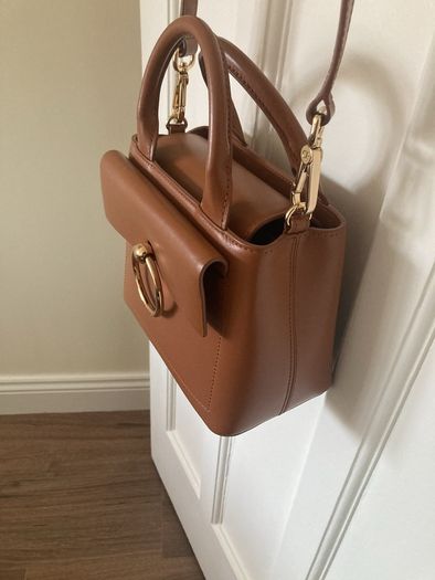 Claudie Pierlot Tan Leather Bag