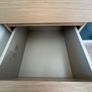 IKEA MALM 3 Drawer Chest Oak Veneer Like New Image 3