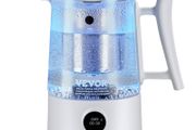 Hydrogen Water Pitcher Generator, 1.5 L / 52.8 oz Large Capacity Hydrogen Generator Water Kettle, SPE and PEM Technology, Hydrogen Rich Water Ionizer Machine for Brewing Coffee or Tea