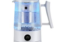 main image for ad Hydrogen Water Pitcher Generator, 1.5 L / 52.8 oz Large Capacity Hydrogen Generator Water Kettle, SPE and PEM Technology, Hydrogen Rich Water Ionizer Machine for Brewing Coffee or Tea