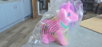 HQG1C Pretty Prancer Pink Party Exclusive Pony Friends Forever Convention PFF US 2025 HTF Custom based on MLP G1 My Little Pony