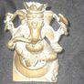 Beautiful Old Solid Brass Statues PRICE 25 Euro EACH, Ganesha, Laddu Gopal or Bal Krishna, Mahavira, Lion of Saint Mark, a symbol of Venice, Italy, Krishna Gopala Idol Statue et Image 2