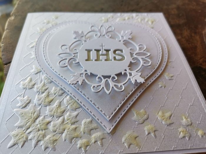 Handmade card - First Communion.