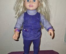 Vintage Playmates Amazing Ally talking doll