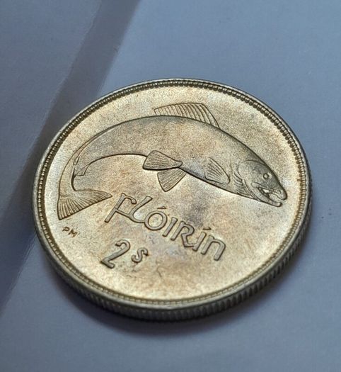 1928 Ireland Silver 2 Shilling high grade coin