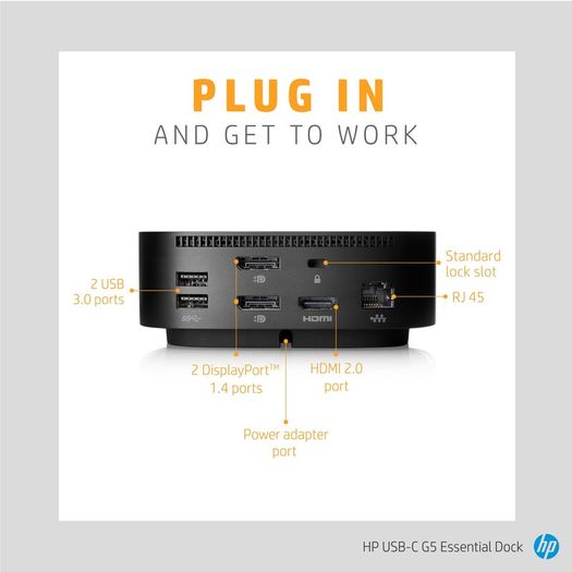 HP USB-C G5 Essential Dock
