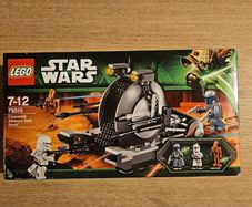 lego star wars 75015 corporate alliance tank droid
