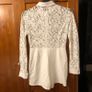 Boohoo white lace playsuit Image 4