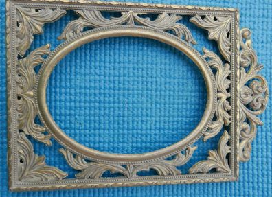 Antique -Victorian- Art Nouveau Solid Brass Picture Frame