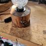 Lamp hand crafted live wood Image 5