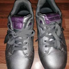 Geox light-up runners, silver colour, size UK 3 , EU36