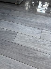 Grey porcelain tiles