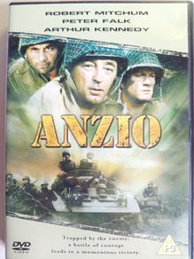 Anzio [1968] Robert Mitchum, Peter Falk & Arthur Kennedy [1xDVD Movie]