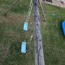 double swing set and slide Image 3