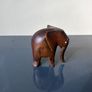 Hand carved wooden elephant Image 3