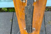 Old Wood and Brass Flagpole
