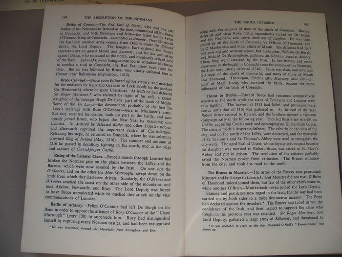 1960 'A Short History of the Irish People' by Educational Company of Ireland