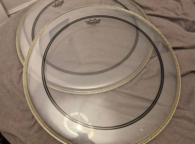Two 22" PS3 Powerstroke Bass Drum Heads (2 of them)