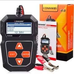 KONNWEI KW208 Car Battery Tester 12V 100 to 2000CCA Cranking Charging Circut Tester Battery Analyzer 12 Volts Battery Tools