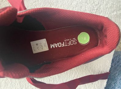 Puma Metallic Burgundy Trainers