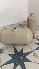 Antique Stonewear Foot Warmer/Door Stop