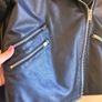 Mango 100% Real Sheep Leather and lamb hair Biker Jacket Image 4
