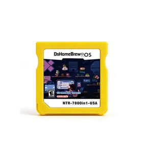 7800 In 1 DS Card Game Retro Collection R4 3DS Flash Card for NDSL NDSi 3DS 2DS Adapter Memory Burning Card DS Video Game Card