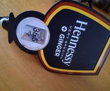 large Hennessy and Ginger Bar Optic