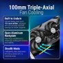 Pny Geforce Rtx 5080 16gb Oc Triple Fan Graphics Card Dlss 4 Brand New Sealed Image 2