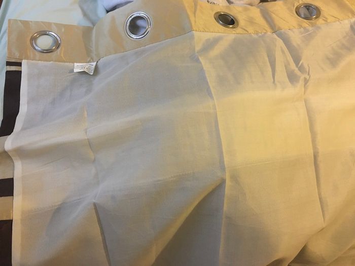 Curtains One pair width 160x Drop 135 cm