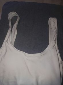 Ladies White Swimsuit