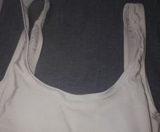 Ladies White Swimsuit