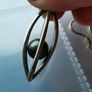 925 Silver necklace with black Tahitian pearl Image 4