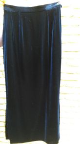 Quin & Donnelly Vintage Designer stunning Velvet Skirt Winter Wedding