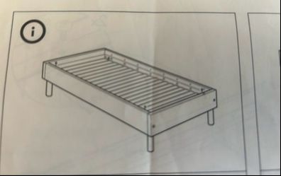Children floor bed / single bed