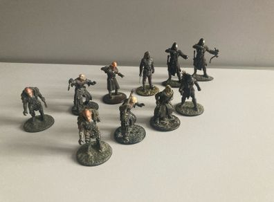 Lord of the Rings Orc Metal Figures x 10 NLP