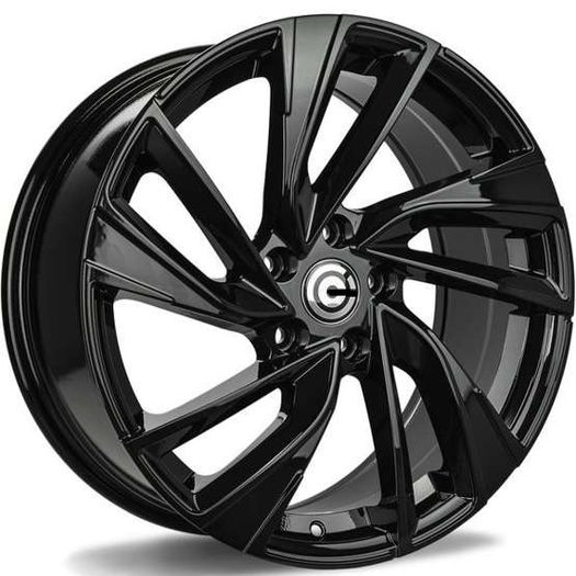 18" GTI Type Black Alloy Wheels Seat Skoda VW 5x112