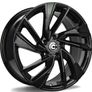 18" GTI Type Black Alloy Wheels Seat Skoda VW 5x112 Image 5