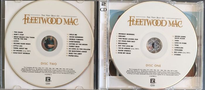 Fleetwood Mac - The Very Best Of 2xCD (2002) Remastered Compilation Classic Rock EX+