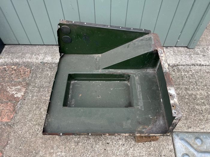 Land Rover Series Under Seat battery box