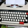 Vintage Portable Brother Deluxe 850TR - With Original Carry Case - works well Image 3