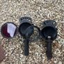 Antique Front & Rear Bicycle Candle Lamps Image 2